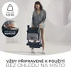 Scaun De Masa Kinderkraft Foldee, Pliabil, Grigio Anteprima dell’immagine prodotto 17