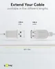Goobay 50960 Câble d'extension USB 2.0 Hi-Speed, gris, 1,8 Voir les images du produit 4