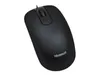 A black Microsoft optical mouse is shown against a white background. Produktbild-Vorschau