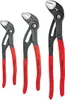 Three Knipex Cobra pliers of different sizes are displayed against a white background. Anteprima dell’immagine prodotto
