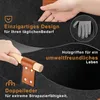 Panier XXL pour bois de cheminée en feutre, avec double Voir les images du produit 5