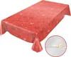 Tischdecke Wachstuch Weihnachten Rot Robust Wasserabweisend Produktbild-Vorschau 2