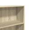 vidaXL Regál Sonoma dub 60x30x152 cm Materiál na báze dreva Náhľad obrázku produktu 7
