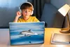MuchoWow® Laptop Aufkleber Sticker Cover Delfin - Wasser - Produktbild-Vorschau 3
