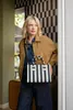 Reisenthel daily shopper XS, Schwarz, Weiß, Polyester, Produktbild-Vorschau 5