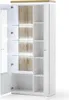 Vitrine Beistellschrank Standvitrine Vitrinenschrank Produktbild-Vorschau 4
