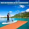 COSTWAY 355x183cm Wasserhängematte, Schwimmende Wassermatte Produktbild-Vorschau 4