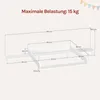 WOLTU Wickelaufsatz, Wickeltischaufsatz universal für Produktbild-Vorschau 3