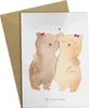 Mr. & Mrs. Panda babykarte Bären Schwestern - Weiß - Produktbild-Vorschau 1