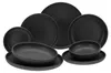 CreaTable, 10524, Uno Black, sada tanierov 8 ks, kamenina Náhľad obrázku produktu 8