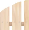 vidaXL Adirondack-Gartenstühle mit Tisch Massivholz Tanne Produktbild-Vorschau 4