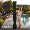 Doccia solare AREBOS da 40 L nera con termometro – Doccia Anteprima dell’immagine prodotto 8