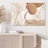 DEQORI Glasbild Echtglas 90x60 cm 'Erdfarbene Eleganz' Produktbild-Vorschau 4
