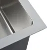 vidaXL Évier de cuisine fait main en acier inoxydable Voir les images du produit 6