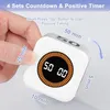Visueller Timer, Drehbarer Pomodoro Timer, 5/10/25/50 Produktbild-Vorschau 2