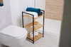 Mensola per bagno Solutions con 3 ripiani in bambù e Anteprima dell’immagine prodotto 5