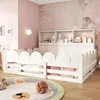Merax Kinderbett Holzbett 140x200cm mit Rausfallschutz und Produktbild-Vorschau 3