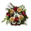 Świecznik adwentowy z szyszkami sosnowymi 7x24 cm Podgląd zdjęcia produktu 5