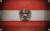 vianmo Blechschild 20x30 cm Österreich Fahne Flagge Wappen Produktbild-Vorschau 1