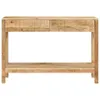 vidaXL Consolle con 2 cassetti 110x35x75 cm in legno Anteprima dell’immagine prodotto 1
