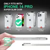 Hülle für iPhone 14 Pro - Klar Kratzfest Transparent Hard Produktbild-Vorschau 4