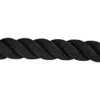 vidaXL Bojové lano čierne 12 m 9 kg Polyester Náhľad obrázku produktu 6