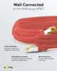 Goobay 91580 Cavo patch RJ45 CAT 6A S/FTP (PiMF), 500 MHz Anteprima dell’immagine prodotto 4