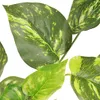 Girlande Kunstpflanze Kunstblume Polyester grün Höhe 180 cm Produktbild-Vorschau 5