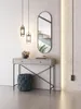 Marckeric - Beistelltisch Titan - Grau - 110x35x85cm Produktbild-Vorschau 6
