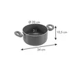Kasserolle MANICO ROSSO ø 20 cm, 3.0 l Produktbild-Vorschau 3