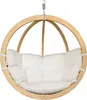 KONSIMO Hölzerner Hängesessel "HIGLO", beige, Hölz, Modern Produktbild-Vorschau 1