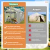 UISEBRT 3x4m Premium Party Tent Pavilion with side parts, Voir les images du produit 5
