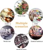 Zástěry pro muže, ženy s kapsami, bavlněné, odolné, do Náhled obrázku produktu 5