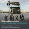 Helavo Outdoor Rollator mit Luftbereifung – Faltbarer Produktbild-Vorschau 6