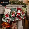 Ruhhy 26467 Kerstsokken voor cadeautjes 3D - set van 4 Productafbeelding-voorbeeld 3