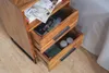 Nachttisch Sheesham Massivholz / Metall 40x35x66 cm Produktbild-Vorschau 5