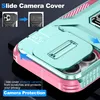 Handyhülle für iPhone 14 Pro Dual Layer Hülle mit Schiebe Produktbild-Vorschau 5