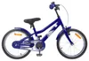 vidaXL Kinderfahrrad 18 Zoll für 5-7 Jahre alt Dunkelblau Produktbild-Vorschau 1