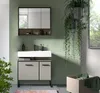 Bagno Badmöbelset 2 Teile hellgrau, cremefarben. Produktbild-Vorschau 9