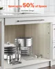Chafing Dish Set Hochzeit Speisenwärmer Edelstahl 4,7L 4 Produktbild-Vorschau 7