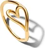 PANDORA Essence Damenring Herz, IP Gold Produktbild-Vorschau 1