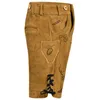 PAULGOS Pantalon en cuir pour hommes - HK4 - Cuir véritable Voir les images du produit 3
