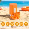 Elektrische Luftpumpe mit Campinglampe, 6 Universal-Düsen, Produktbild-Vorschau 3