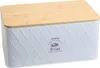 MOON HOME Brotkasten - Rustic Breadvault White, aus Metall Produktbild-Vorschau 1