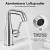 360° Schwenkbar Waschtischarmatur, Kalt Warm bleifrei Produktbild-Vorschau 3