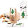 Logbuch-Verlag 100 braune Weihnachtstüten m. Fenster u. Produktbild-Vorschau 4