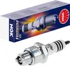A product shot of a spark plug and its packaging. Produktbild-Vorschau