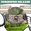 KESSER® Schaukelstuhl für drinnen & draußen Schaukelsessel Produktbild-Vorschau 6