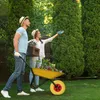 Relaxdays Schubkarrenrad 3.50-6, Vollgummi, Produktbild-Vorschau 3