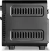 Side view of a black mini oven. Anteprima dell’immagine prodotto